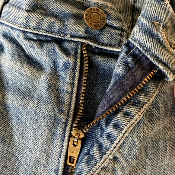 80s Calvin Klein Jeans-Thrashed - Picture 6 of 13
